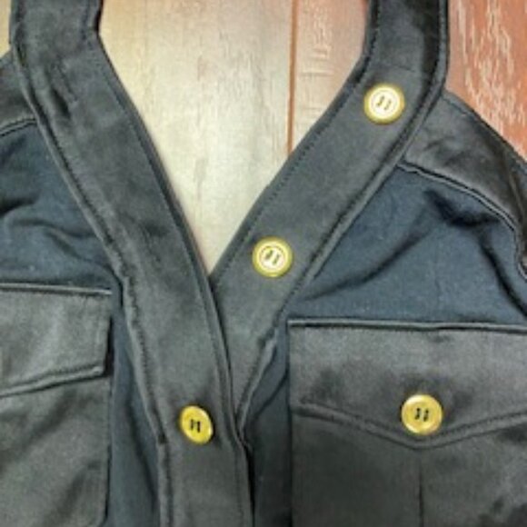 Clearout-Marciano vintage open back top sz S - Picture 2 of 3